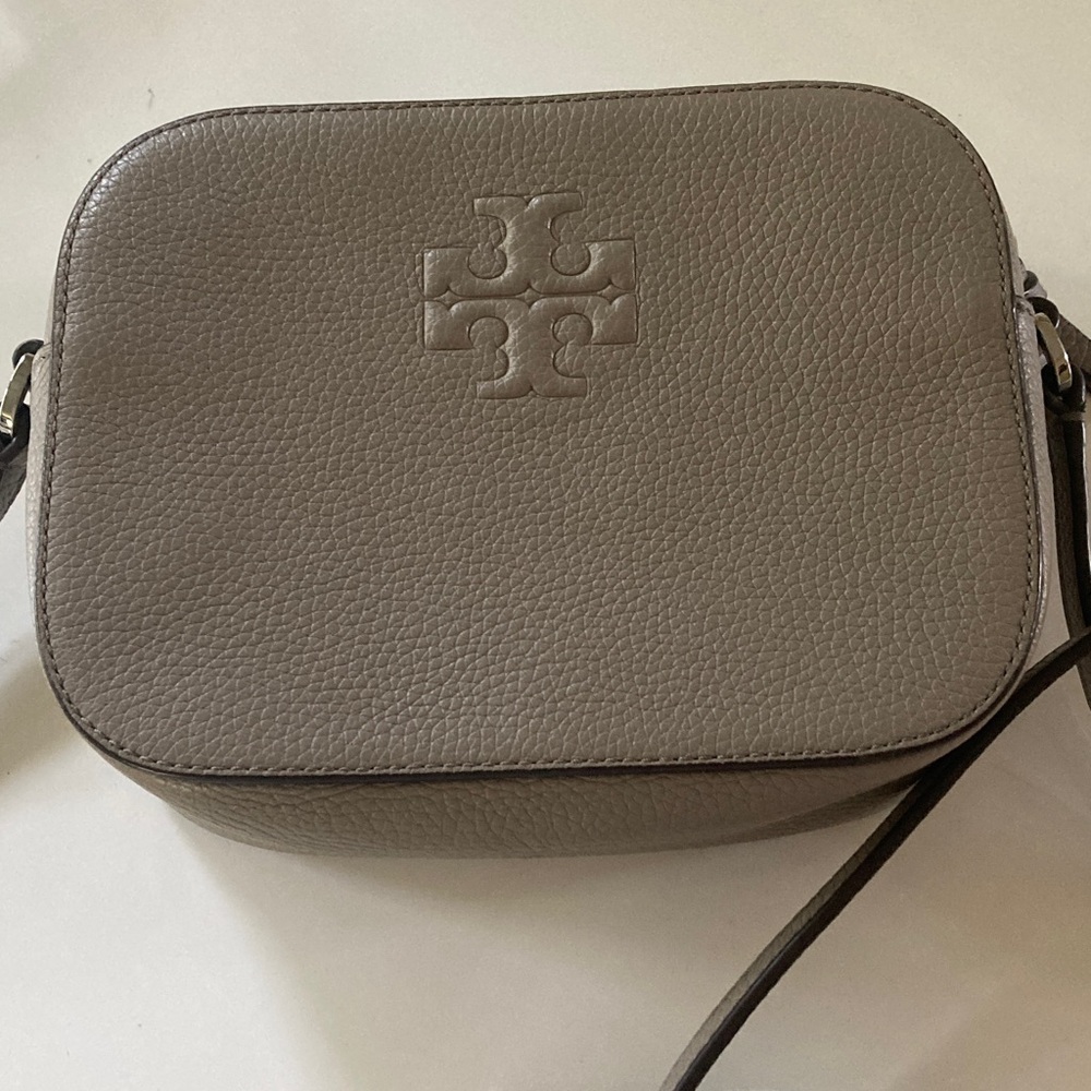 Tori Burch bag, camera/ crossbody, beige - Picture 2 of 8